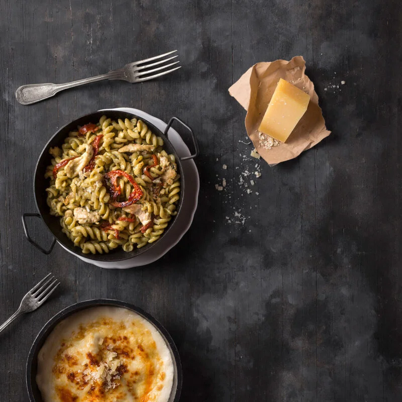 Fusilli with Chicken and Dried Tomatoes